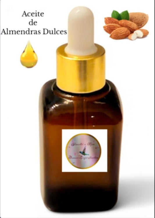 Aceite de Almendras Dulces, Hidratante, Regenerante para Piel y Cabello