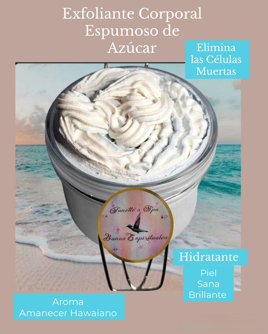 Exfoliante Corporal Espumoso de Azúcar