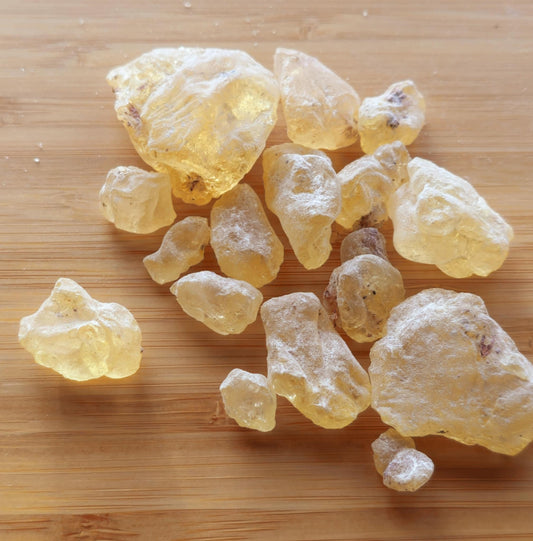 Incienso Copal Blanco 100% Natural, Ideal para meditación, Alivia el estrés