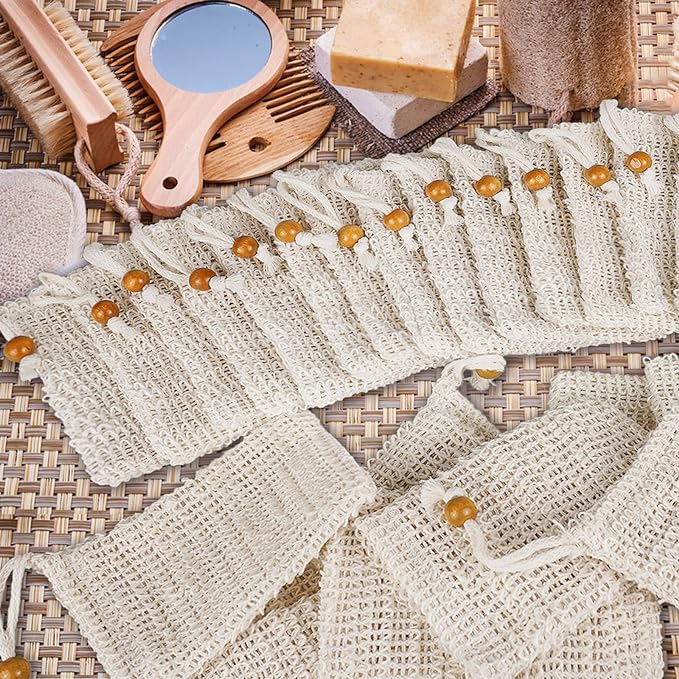 Bolsas de Jabón Exfoliante de Malla (1 pieza)