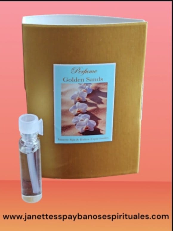 Golden Sands Perfume, Perfume Tropical, Perfume Artesanal