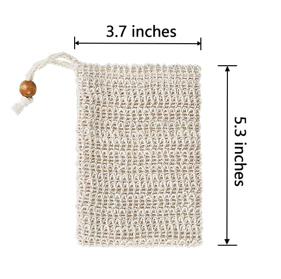 Bolsas de Jabón Exfoliante de Malla (1 pieza)
