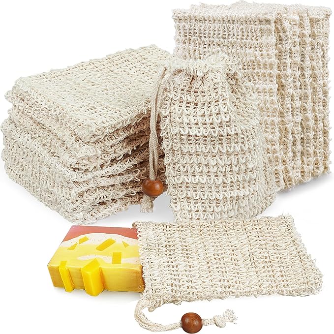 Bolsas de Jabón Exfoliante de Malla (1 pieza)