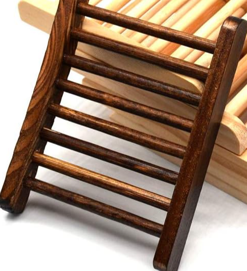 Jabonera de Madera de Bambú