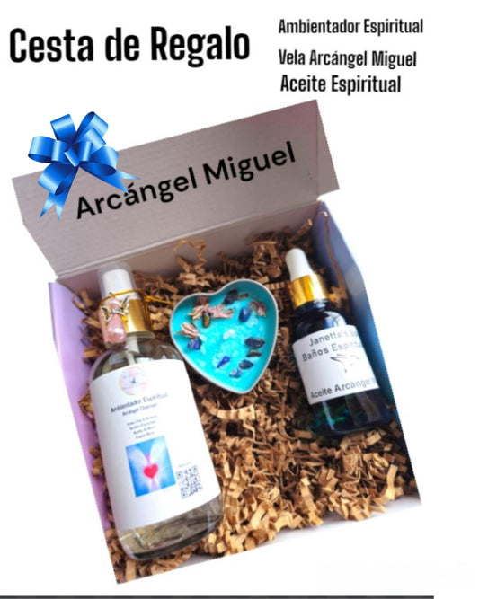 cesta de Regalo Arcangel Miguel