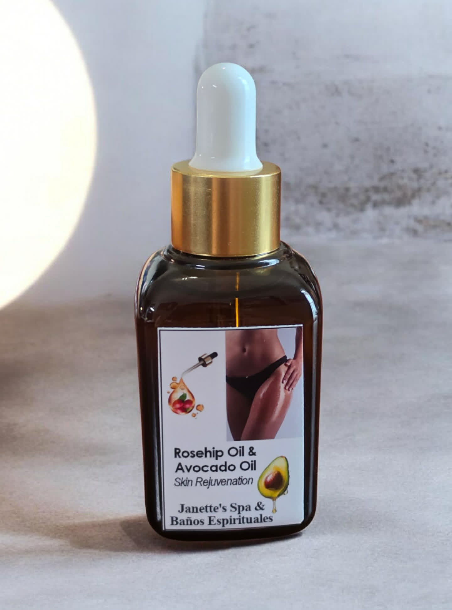 Rosehip and Avocado Oils for Skin Rejuvenation