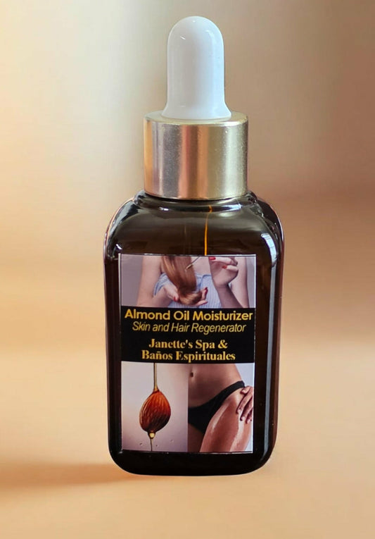Aceite de Almendras Dulces, Hidratante, Regenerante para Piel y Cabello