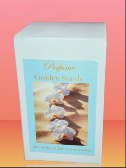 Golden Sands Perfume, Perfume Tropical, Perfume Artesanal