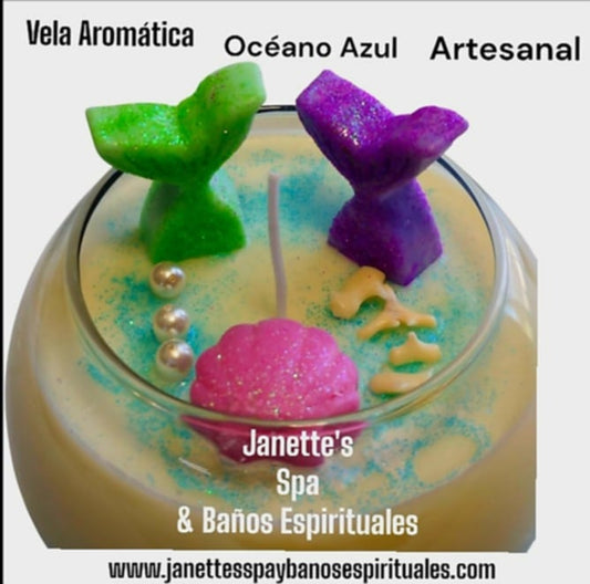 Vela Aromática de Sirenas de Mar