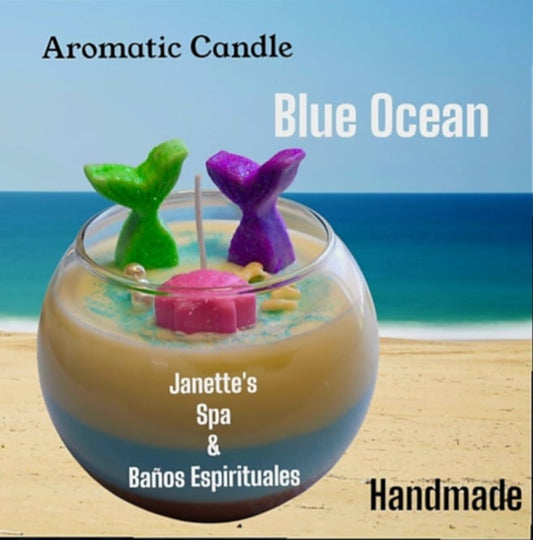 Vela Aromática de Sirenas de Mar